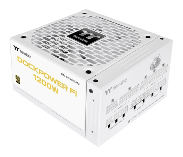 Thermaltake Dockpower FI 1200W 80 Plus Gold modular ATX3.1 Gen5 Snow - 1608676 - zdjęcie 6